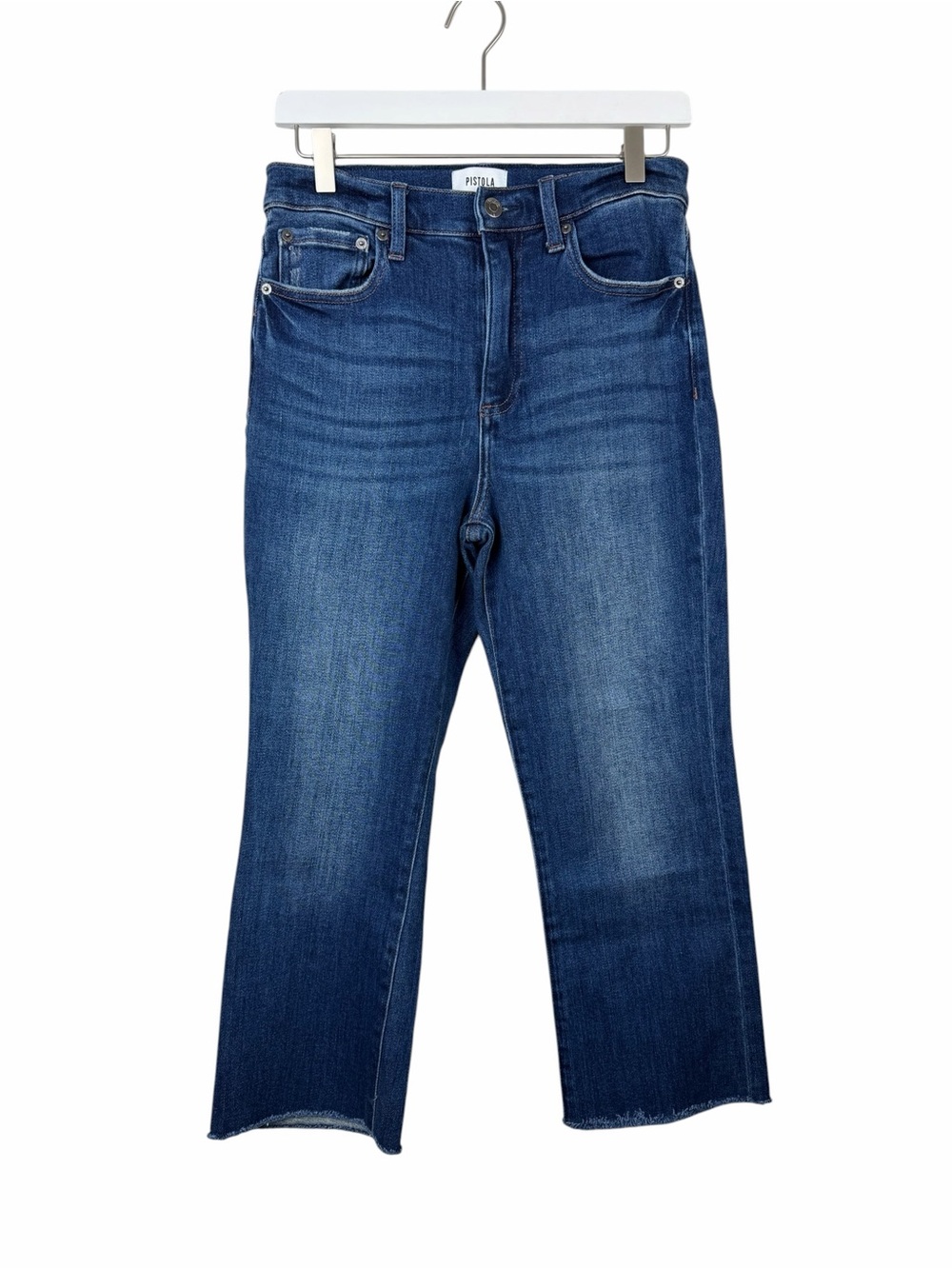 Pistola Lennon High Rise Crop Boot Jeans Rosslyn Wash Size 28‎